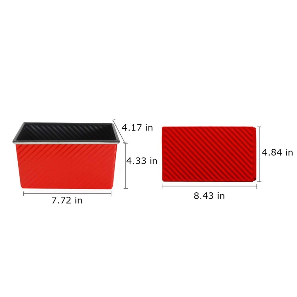 Non-Stick Cheesecake Pan Set of 3 - 6 Inch & 8 Inch Removable Bottom Aluminum Cake Molds for Baking, Perfect for Cheesecakes, Pies, Quiches & Tarts - Easy Release Bakeware for Home Bakers & Professional Kitchens