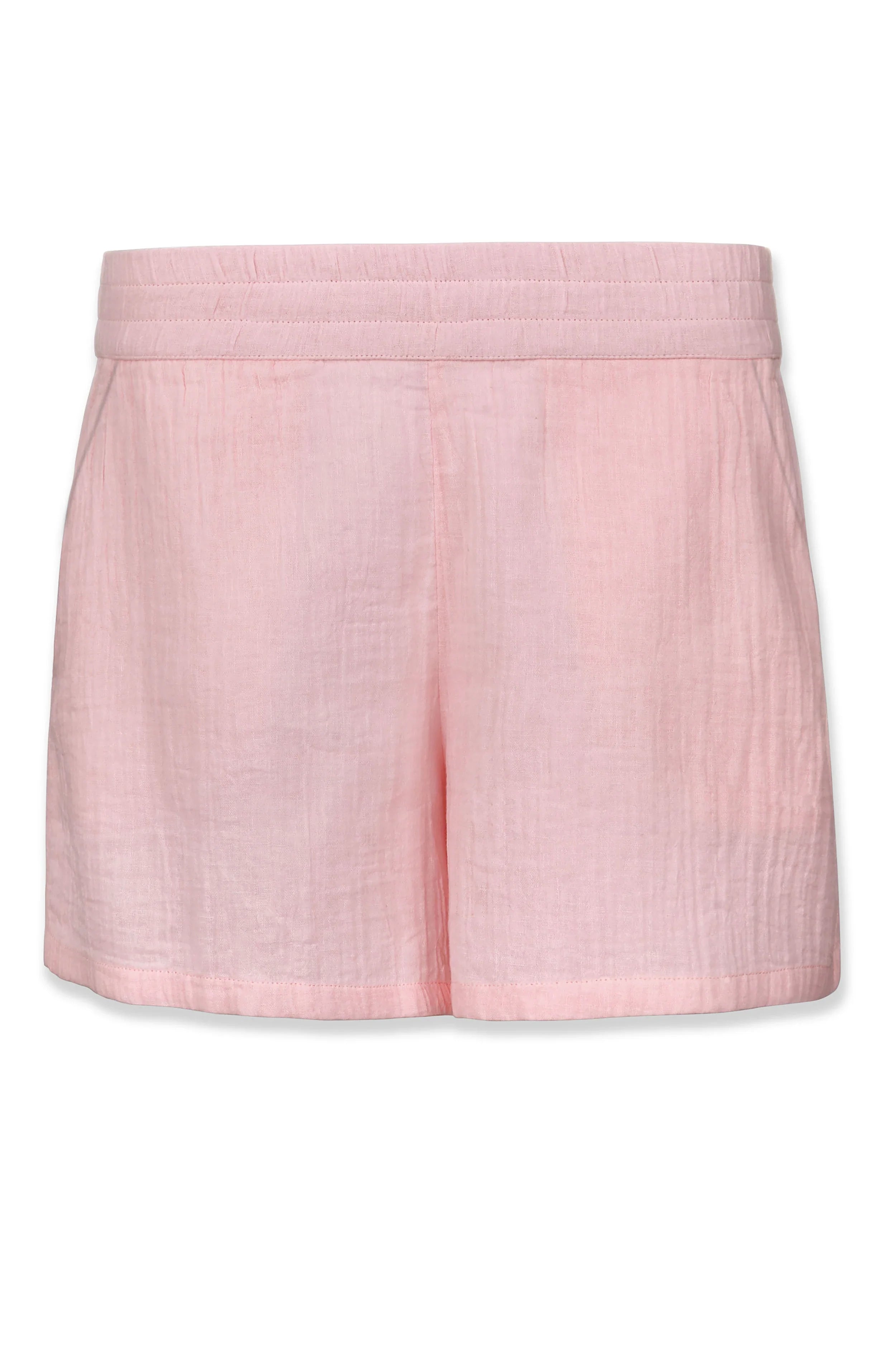 Island Shorts for Women | Shell Pink Color | Perfect for Beach Vacations, Summer Outings & Casual Wear