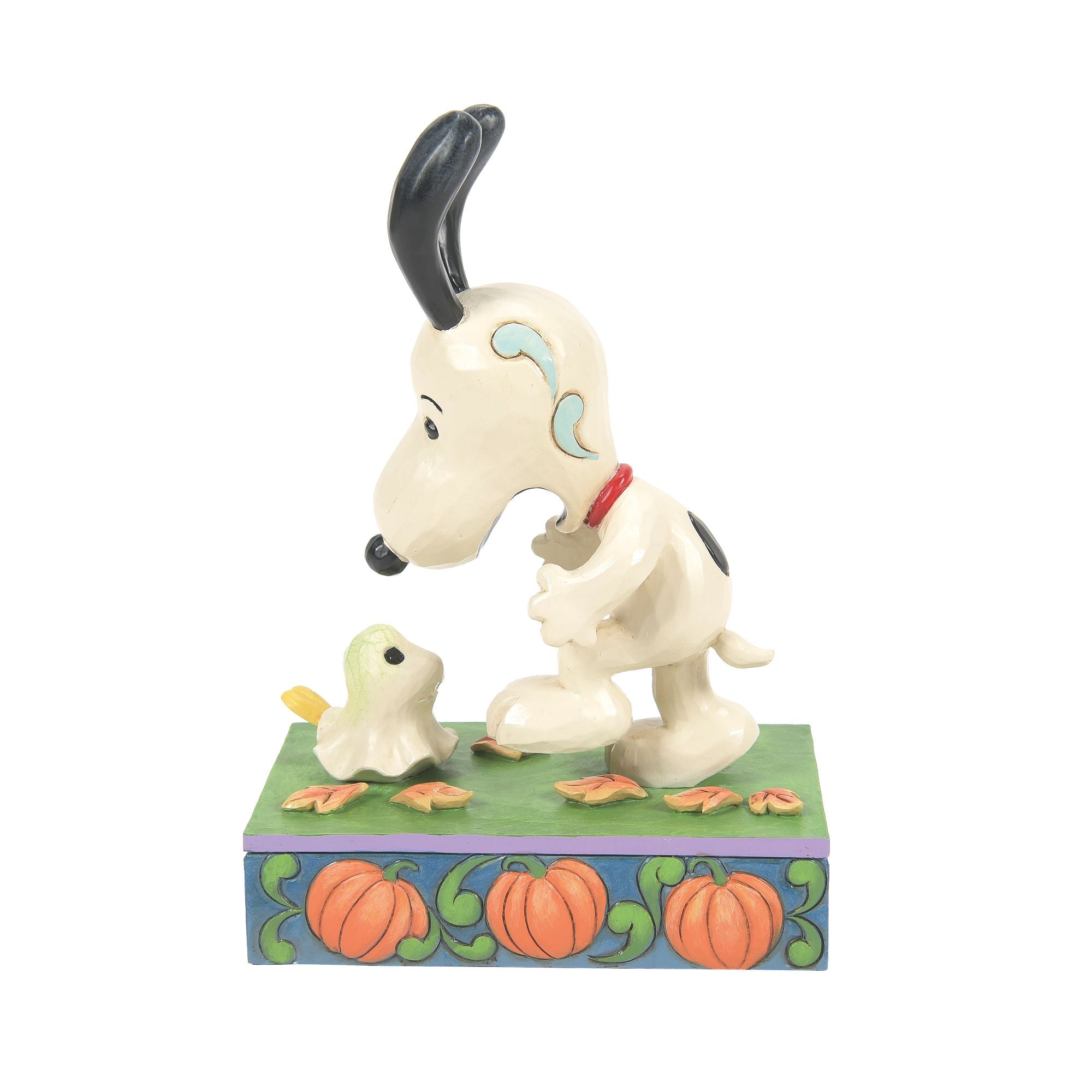 Snoopy Halloween Plush Toy - Cute Snoopy Scared by Woodstock Ghost Stuffed Animal for Kids & Collectors | Perfect for Halloween Decorations, Gifts & Bedroom Decor