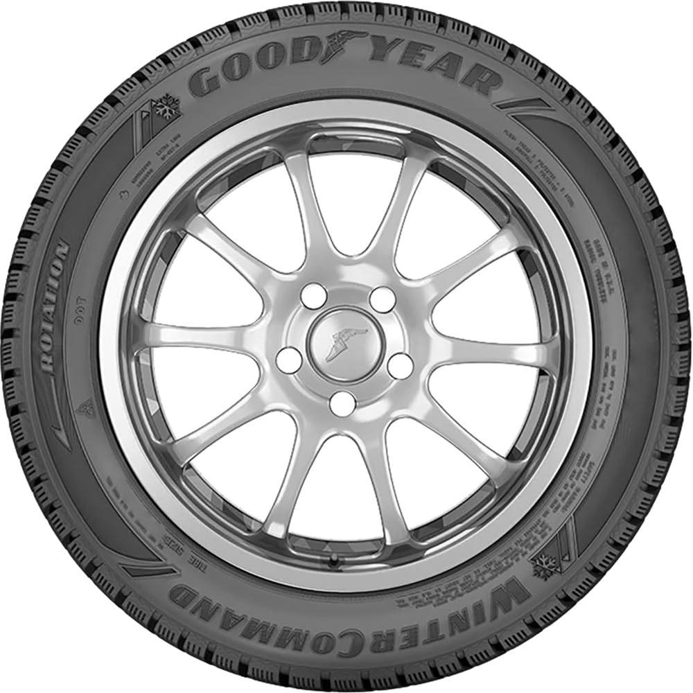 Goodyear WinterCommand P245/60R18 105T BSW Winter Tire - Premium Snow & Ice Traction for SUVs, Trucks & All-Wheel Drive Vehicles in Harsh Winter Conditions