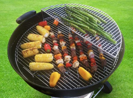 Premium Stainless Steel Grill Warming Drip Rack for Charcoal Grills, Griddles & BBQ - Heavy Duty Cooking Grate for Even Heat Distribution - Perfect for Backyard BBQs, Camping & Outdoor Cooking