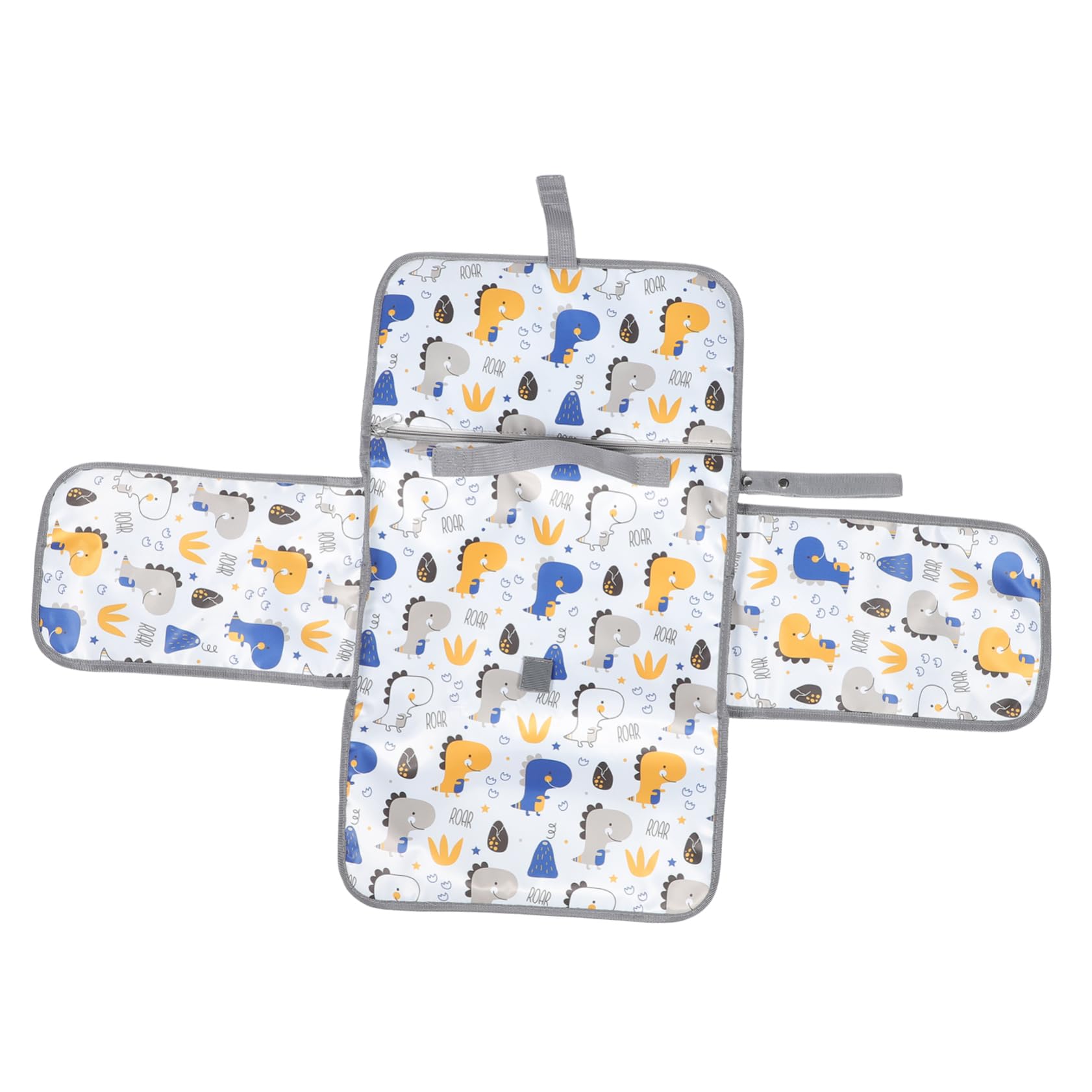 ORFOFE Large Portable Baby Changing Pad for Twins - Waterproof Diaper Changing Mat, Travel-Friendly Baby Changing Station for On-the-Go Parents | Perfect for Nursery, Car, Stroller & Airplane Travel