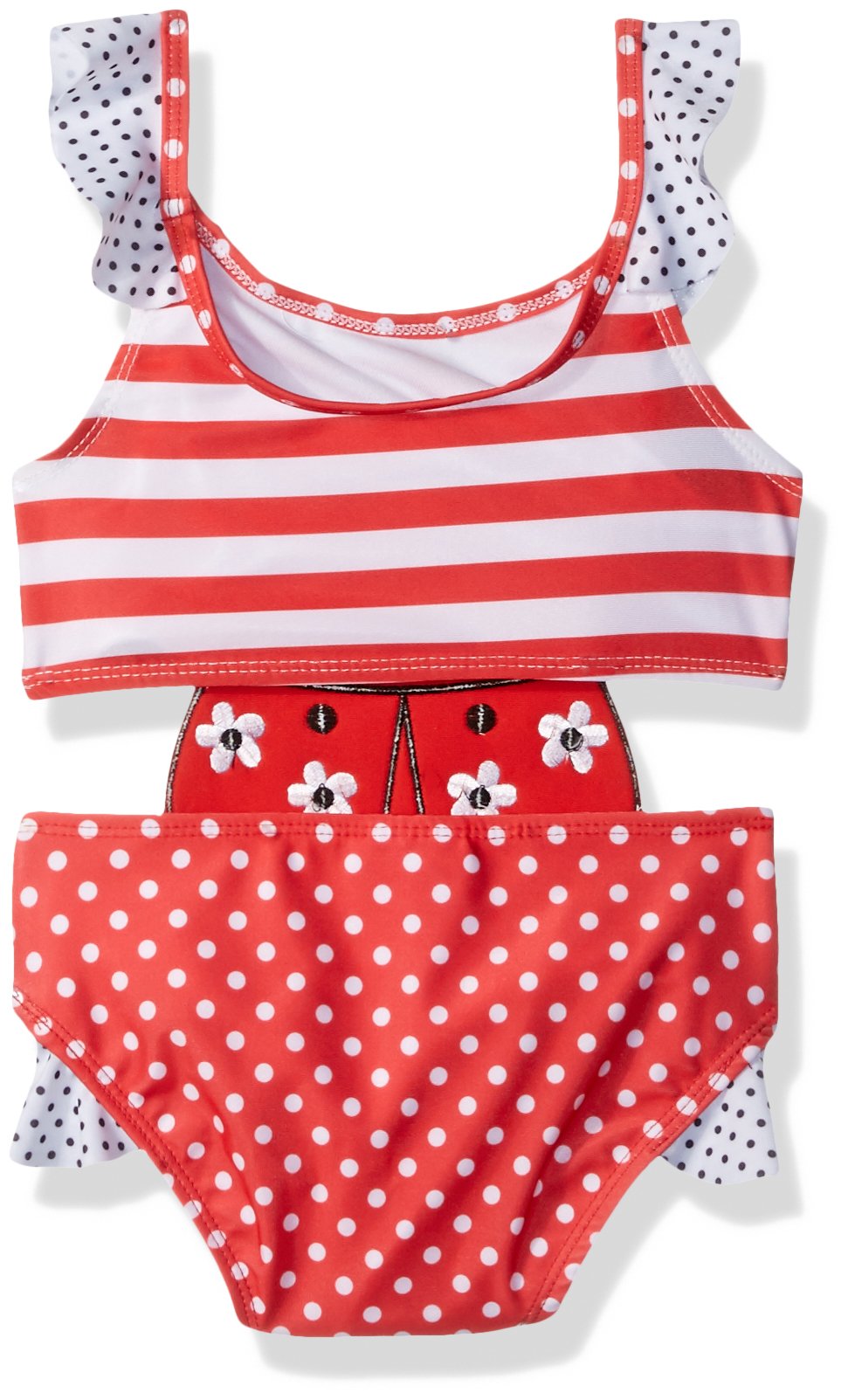 Girls' Terry Cloth Swim Cover-Up Set - Cute Little Lady Beachwear for Pool, Vacation & Summer Outings