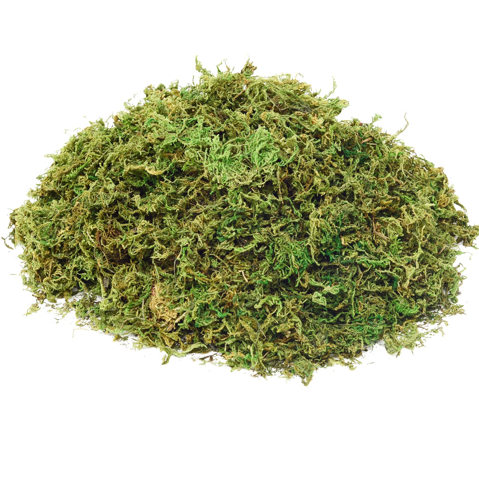 4OZ Fake Moss Artificial Moss for Potted Plants - Realistic Green Greenery Moss for Home Decor, Fairy Gardens, Wedding Centerpieces & DIY Crafts - Perfect for Terrariums, Tabletop Displays & Floral Arrangements