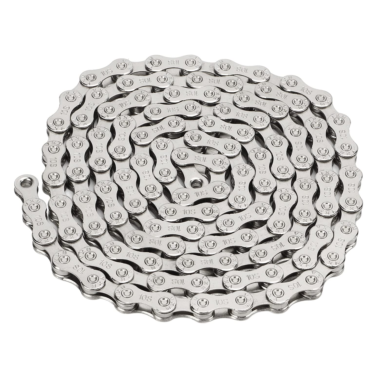Kadimendium 10-Speed Bike Chain - High Impact Resistance & Fast Response for Smooth Shifting - Durable Mountain Bike Chain for Off-Road & Commuting Use