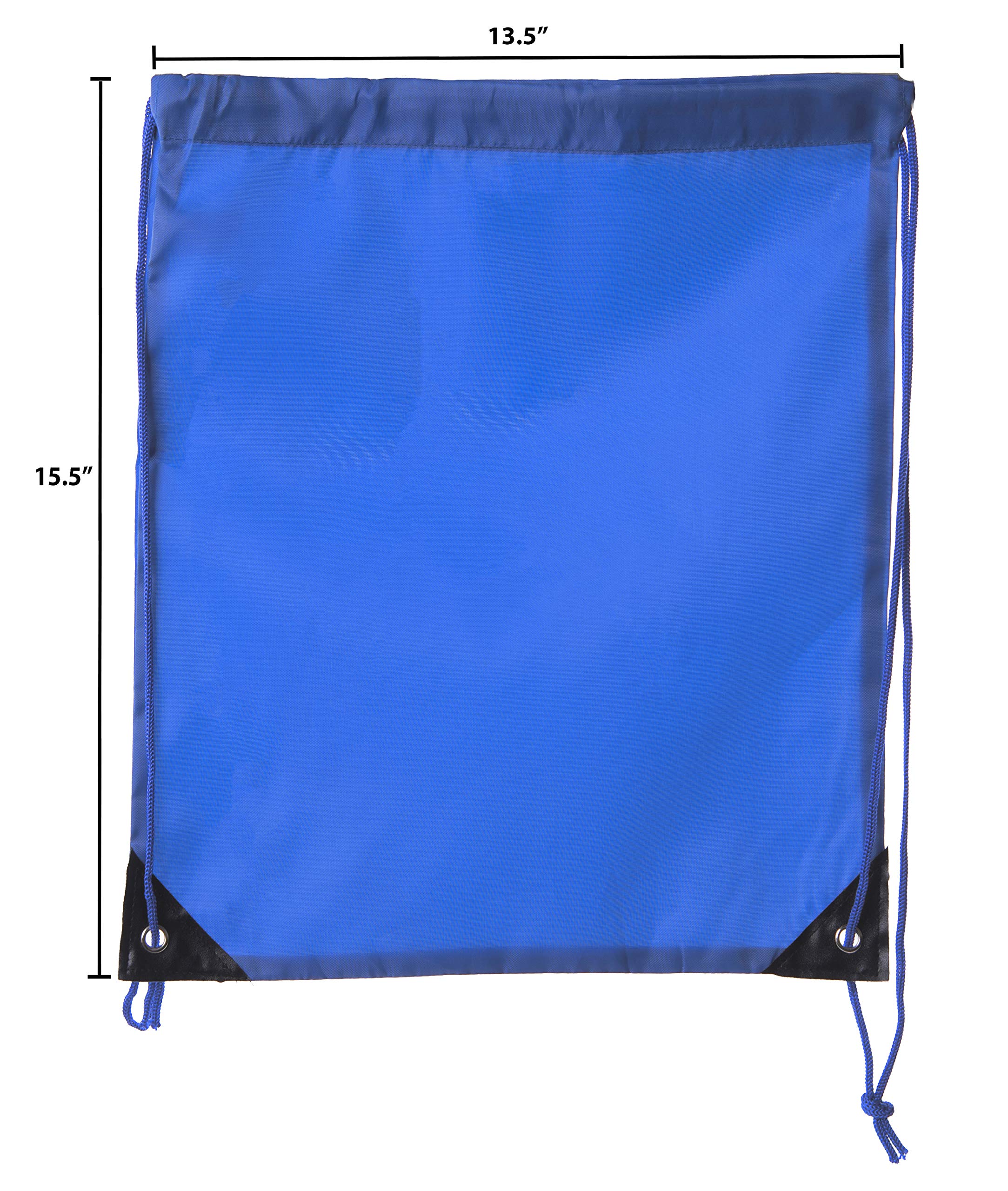 Mato & Hash Drawstring Bulk Bags - 15 Color Options (1PK to 100PK) | Durable Cinch Sacks & Backpack Pull String Bags for Storage, Travel, Gym & Outdoor Activities