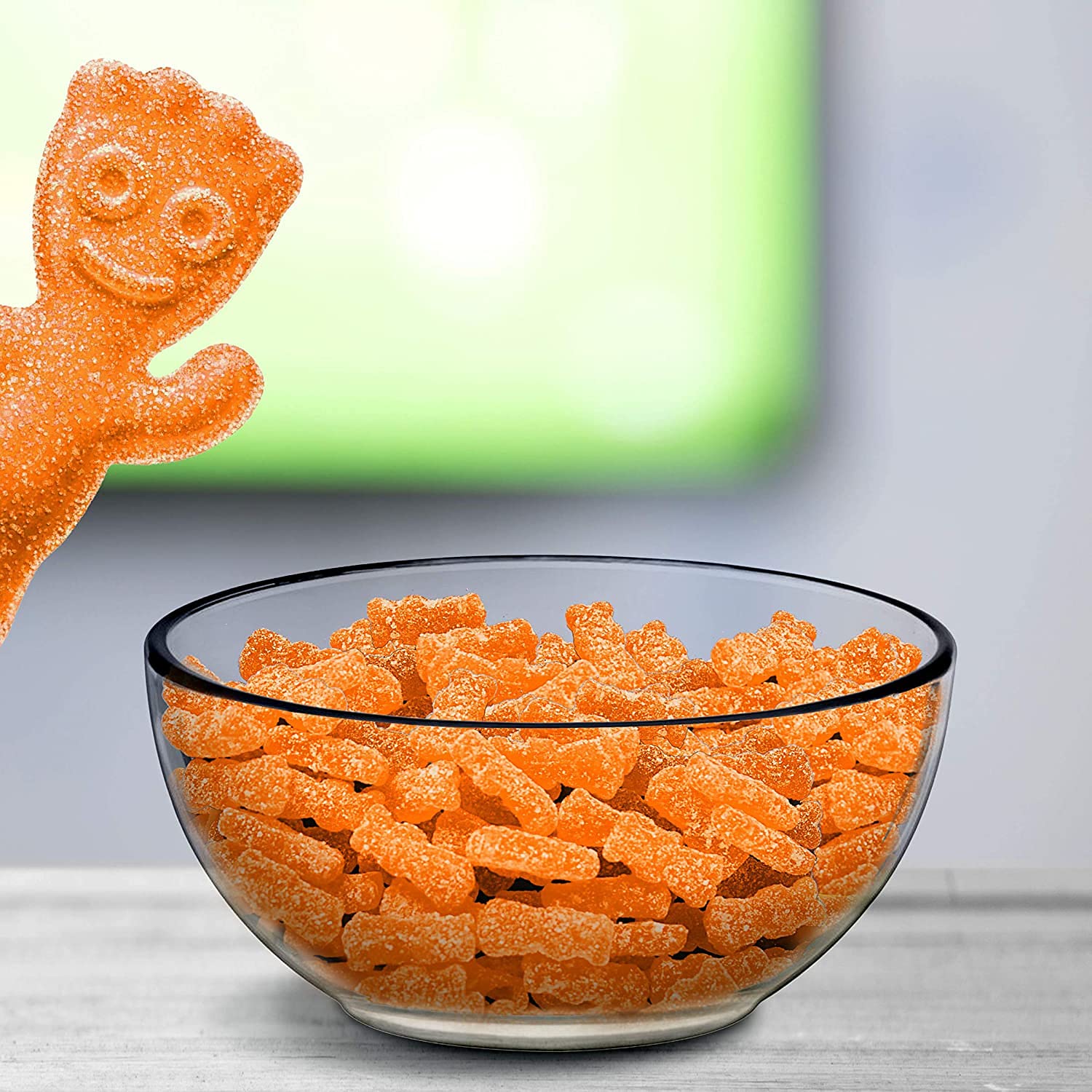 Sour Patch Kids Soft & Chewy Candy - Sour Then Sweet Orange Flavor - 5lb Bulk Party Pack - Perfect for Halloween, Birthday Parties & Movie Nights