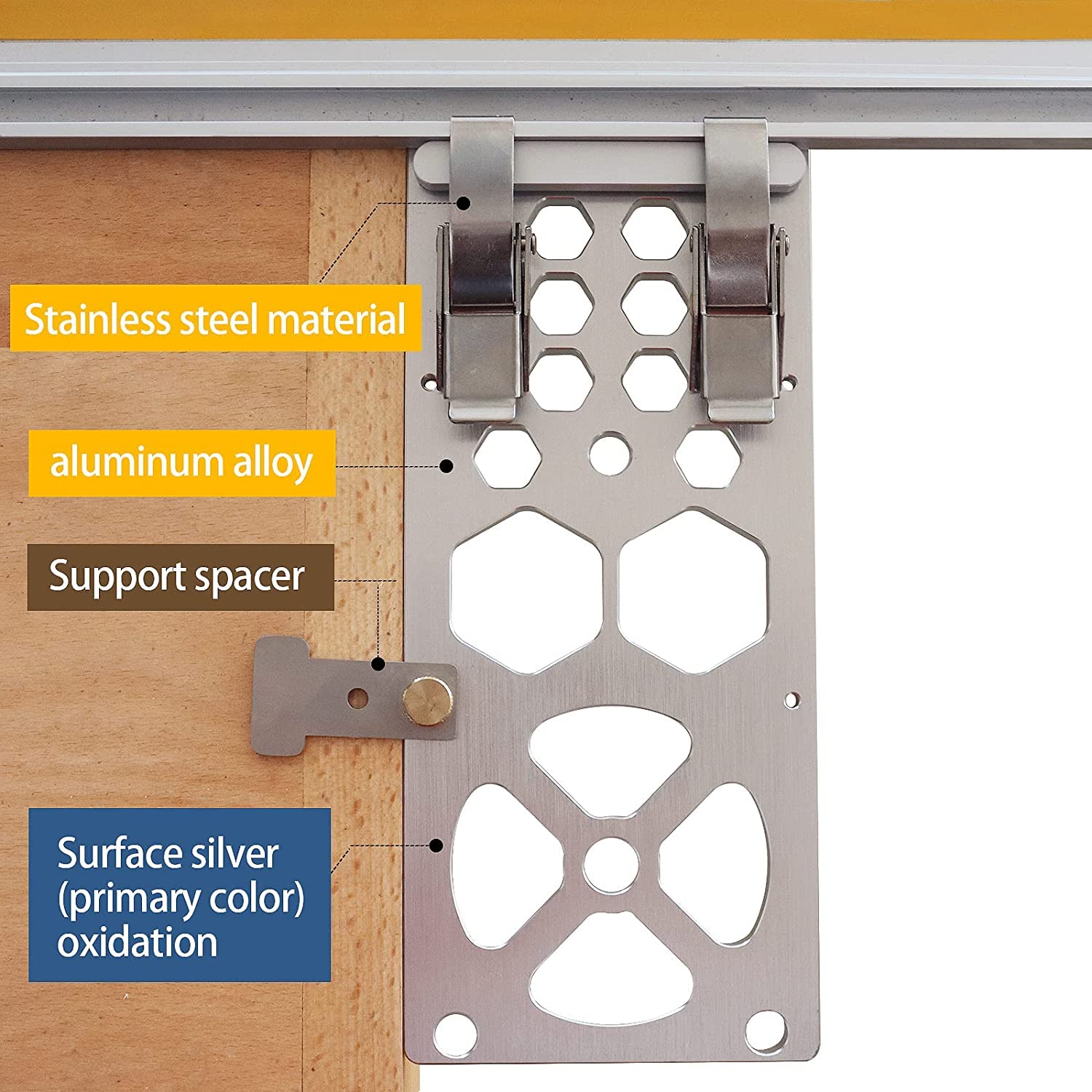 HFM 340mm Track Saw Square Guide Rail - 90 Degree Right Angle Circular Saw Accessory for Woodworking & DIY Projects | Perfect for Precise Cuts on Plywood, MDF & Hardwood