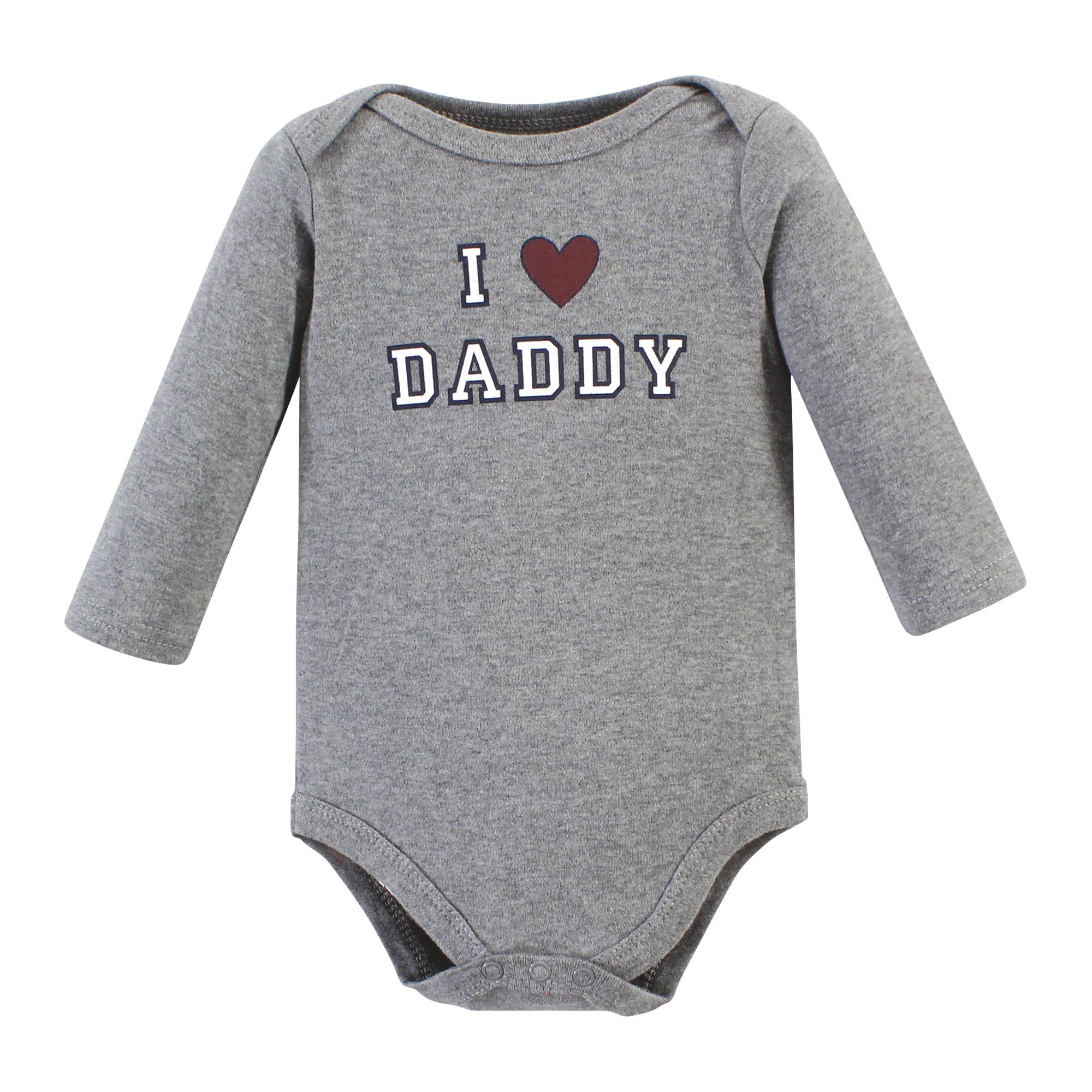 Hudson Baby Unisex Cotton Long-Sleeve Bodysuits 3-Pack - Soft Newborn Onesies for Baby Boys - Perfect for Everyday Wear, Playtime & Family Outings