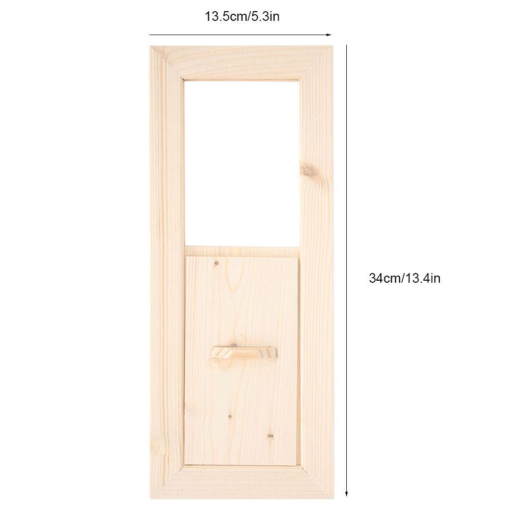 Premium Hemlock Sauna Air Vent Ventilation Panel - Sauna Room Air Vent Grille for Steam Rooms & Home Spas - Durable Sauna Accessories for Improved Airflow & Comfort