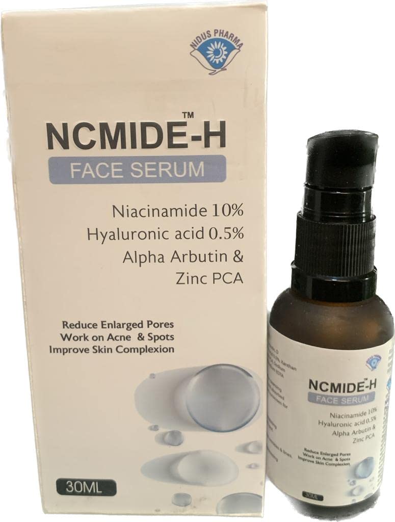 NCMIDE H Face Serum - Anti-Aging & Hydrating Facial Treatment for Glowing Skin | Perfect for Daily Skincare Routine & Nighttime Repair