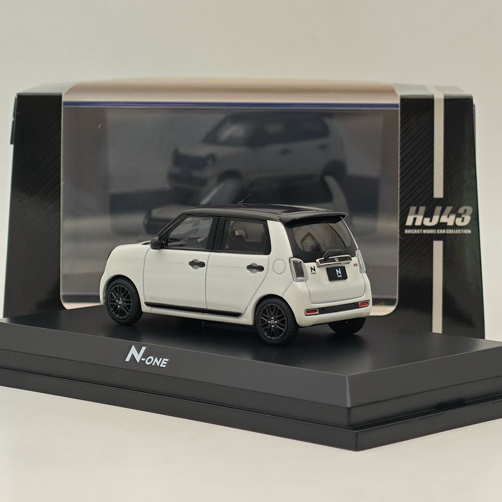1/43 Honda N ONE RS Premium White Pearl Diecast Model Car - Collectible Miniature Vehicle for Display & Gifts - Perfect for Car Enthusiasts & Hobbyists