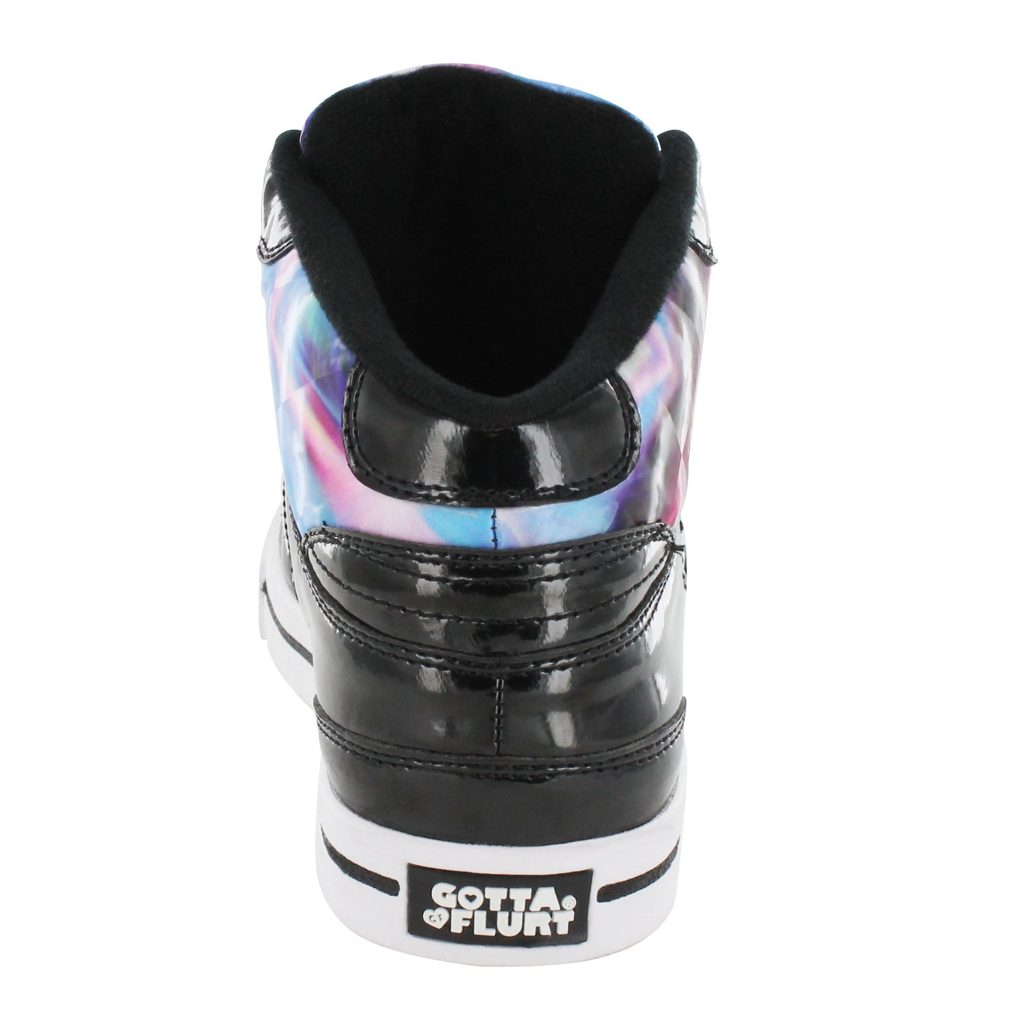 Girl's Hip Hop Dance Sneakers - Lightweight & Comfortable Blue/Black Jazz Shoes for Kids - Perfect for Dance Classes, Performances & Street Style