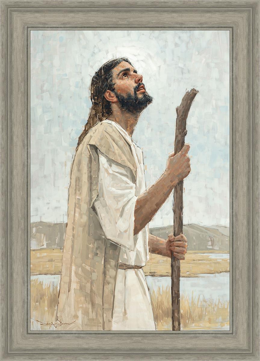 Our Shepherd By Dan Wilson - Handcrafted Home Decor for Christian Families - Perfect for Living Room, Bedroom & Gift Giving