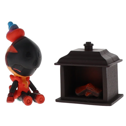 Pokemon Palm Moment Minnade Hokahoka Mascot - Takara Tomy 2 Inch Mini Figure Collectible - Perfect for Desk Decor, Gift Giving & Pokemon Fans Collection