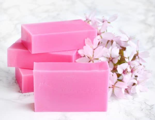 Organic Cherry Blossom Bath Soap with Shea Butter & Glycerine - 125g (Pack of 2) | Natural Skin Care for Dry & Sensitive Skin | Perfect for Relaxing Baths & Spa Days at Home