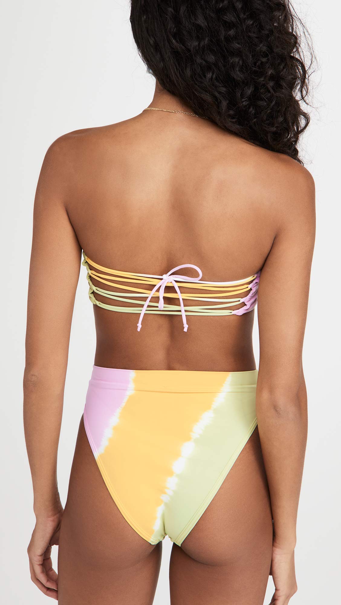 L*Space Hand Tie-Dye Beach Wave Top - Stylish Women's Swimwear Cover Up for Summer Vacation, Pool Party & Boho Outfit