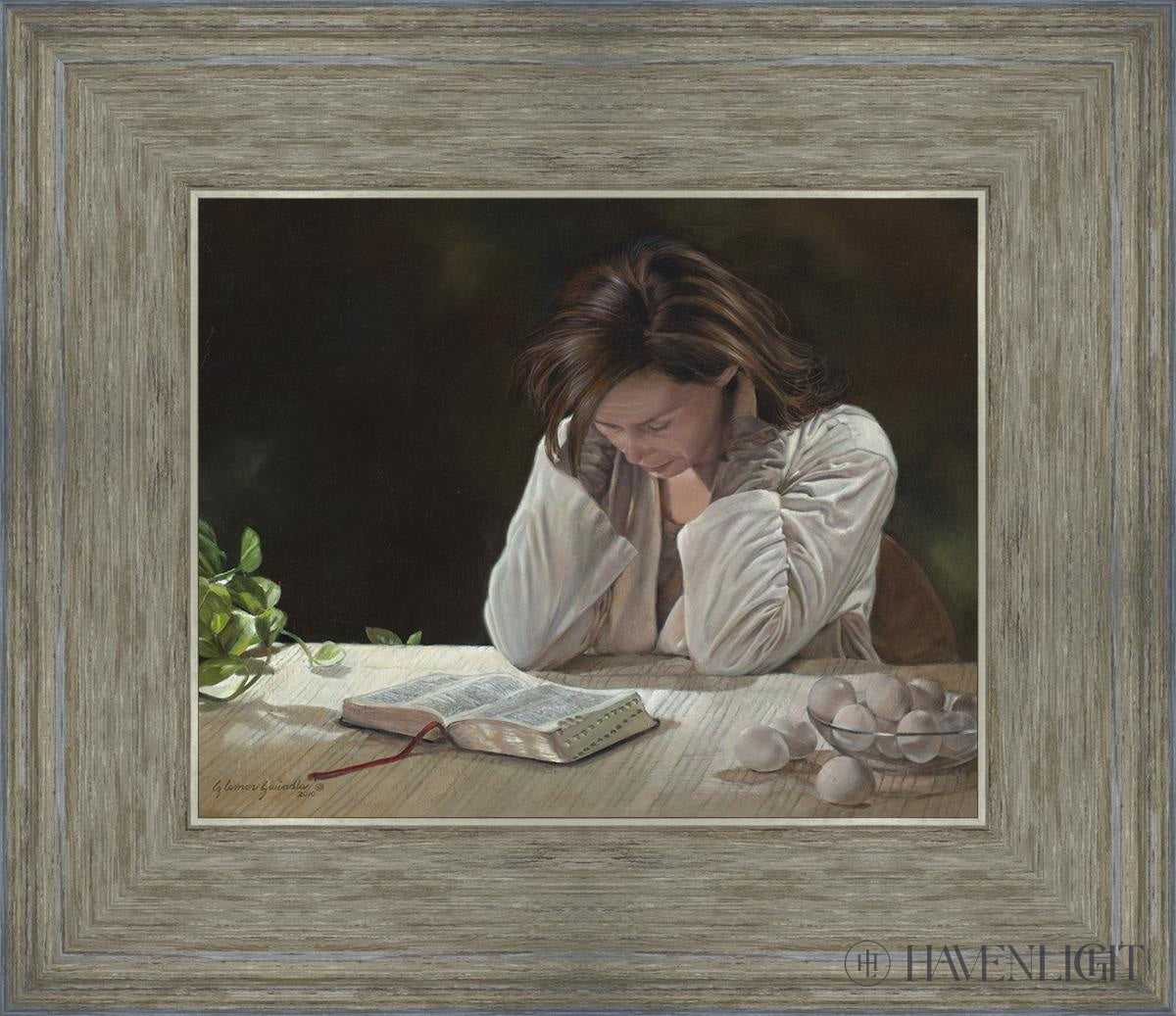A Mother's Vigil: I Would Gather Thee - Modern Inspirational Wall Art for Home Decor | Perfect for Living Room, Bedroom & Nursery