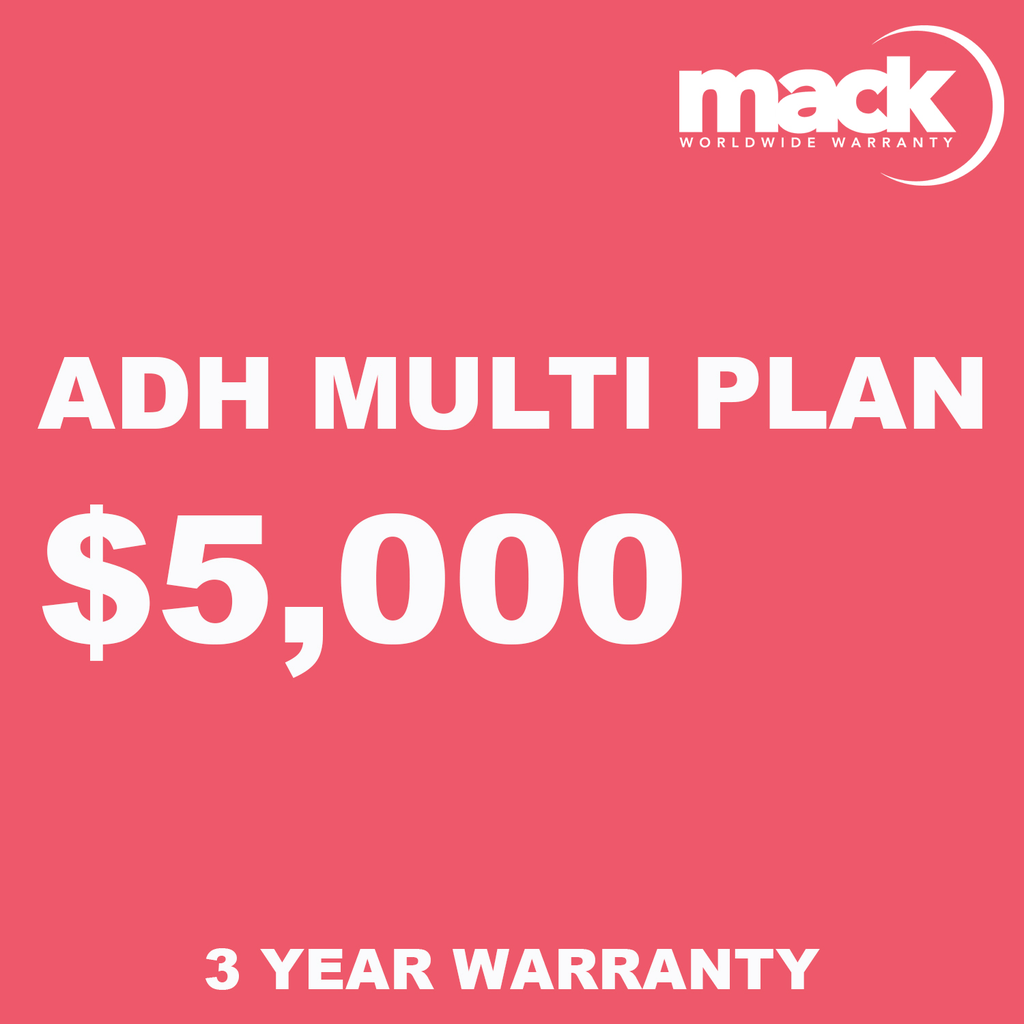 MACK 3-Year ADH Multi-Plan Warranty for Electronics Under $5000 | Protection for Laptops, Phones & Tablets