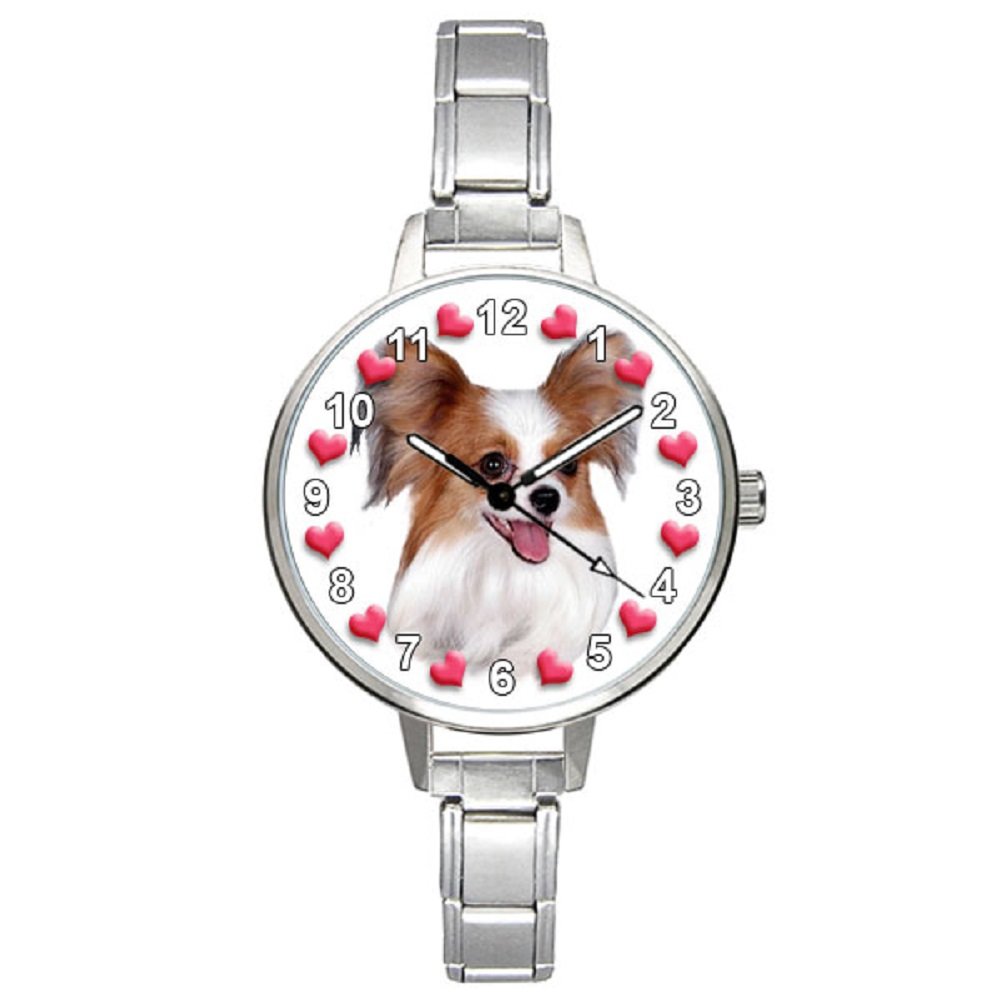 Timest Papillon Women's Stainless Steel Italian Charms Bracelet Watch BM0498 - Elegant Fashion Accessory for Daily Wear, Office & Special Occasions