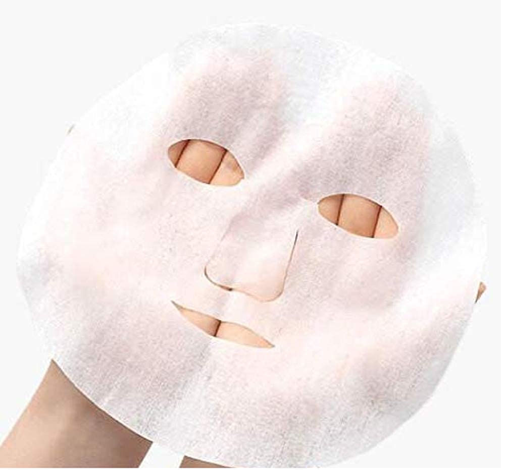Vanshika Disposable Facial Mask Sheets - 25 Pack, Thin Plastic Face Masks for Skin Care & Moisture Retention | DIY Clear Mask Paper for Spa, Beauty & At-Home Skincare Routine