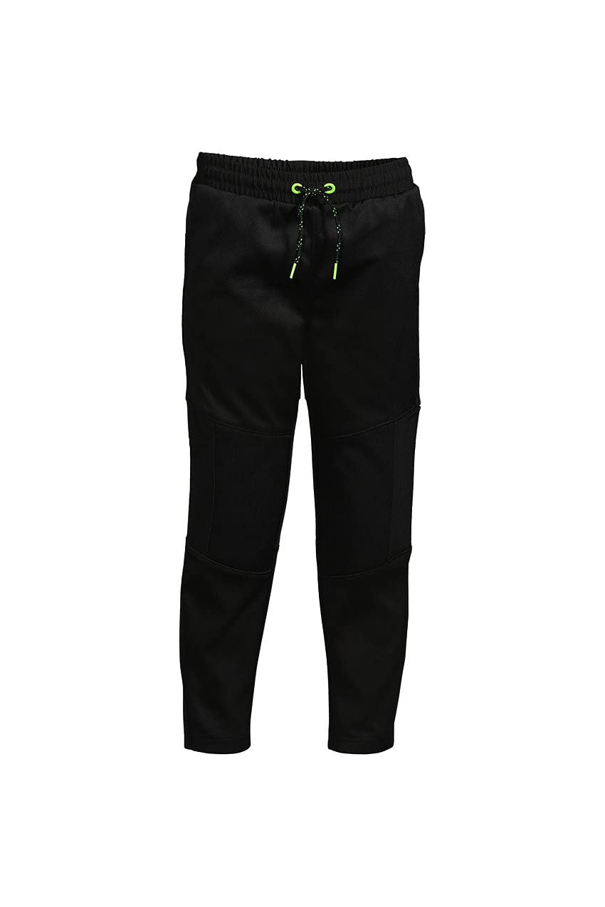 Lands' End Boys' Iron Knee Active Tech Fleece Tricot Pants - Warm & Durable Winter Pants for Outdoor Play, School & Casual Wear