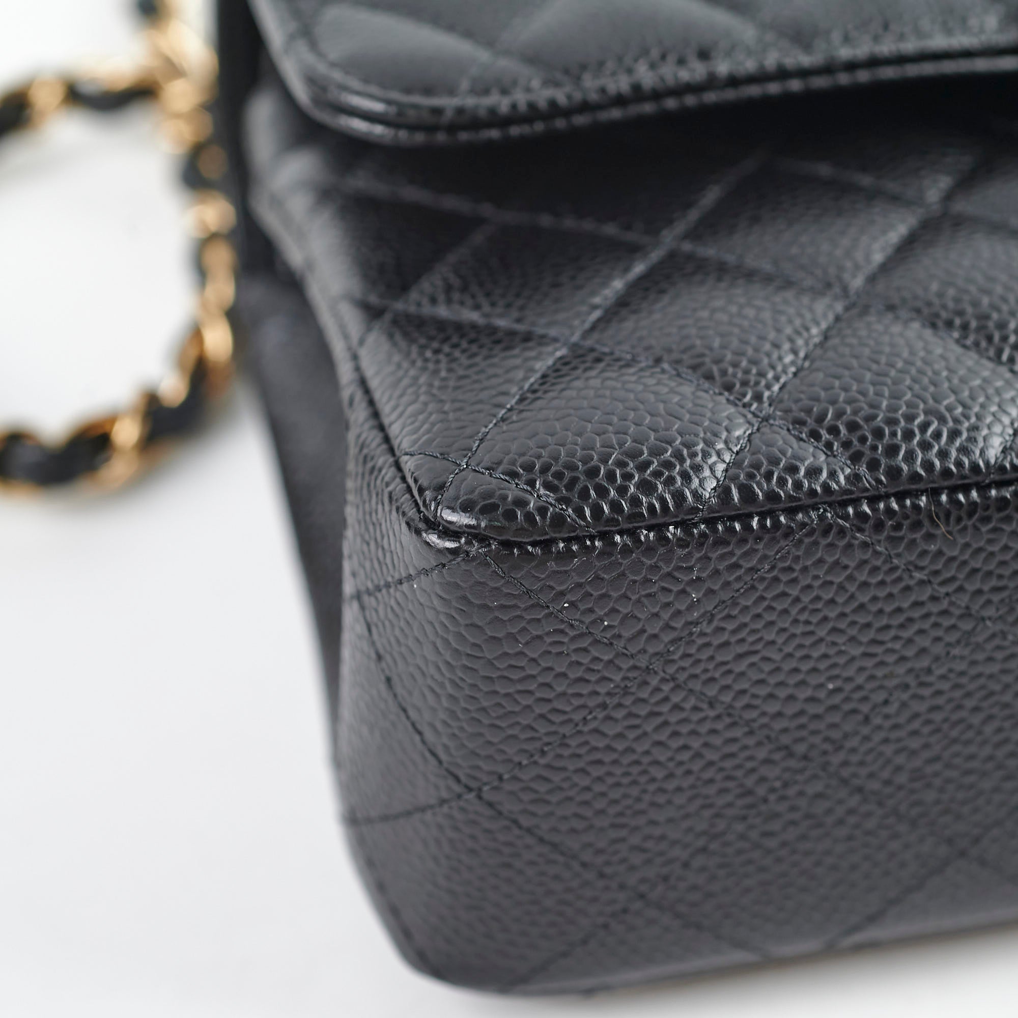 Chanel Quilted Caviar Small Classic Flap Bag Black - Luxury Designer Handbag for Women | Perfect for Evening Parties, Date Nights & Special Occasions
