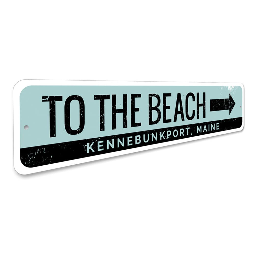 Custom Beach Arrow Sign - 3
