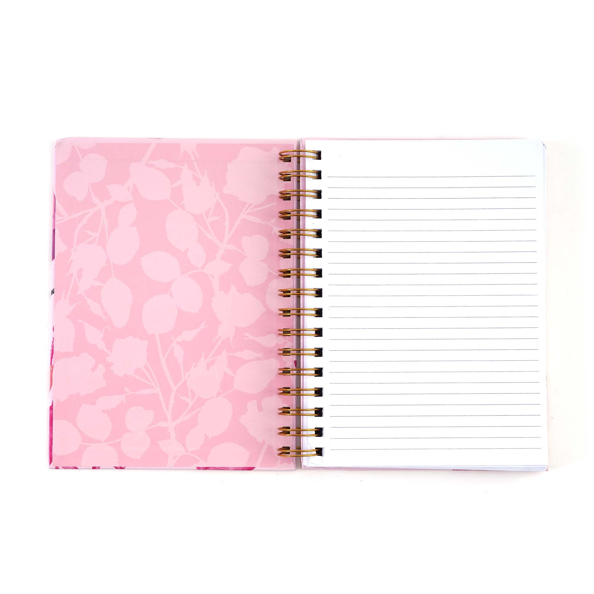 160-Sheet Jumbo Spiral Floral Hot Stamp Journal - Religious Inspired Design, 8.5