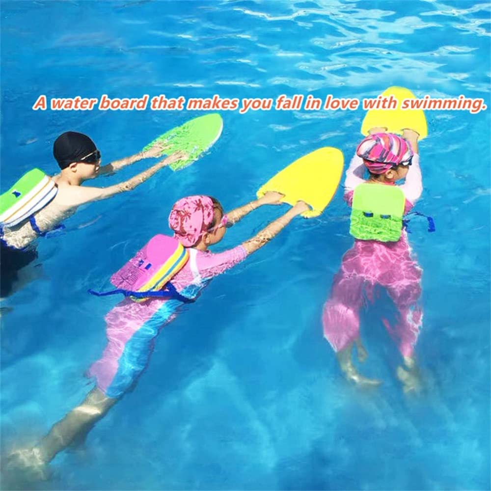 LIZHOUMIL 1Pcs A-Shaped EVA Floating Kickboard for Swimming Beginners - Swim Training Aid & Pool Float Board for Kids & Adults (Orange) - Perfect for Swim Lessons, Water Exercise & Pool Safety