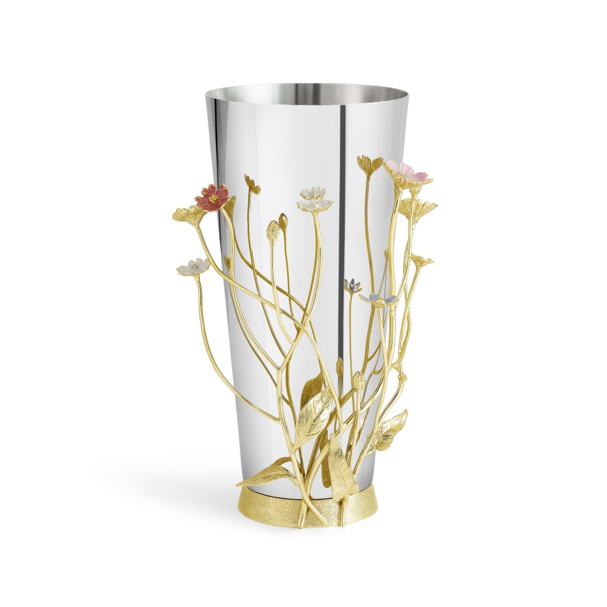Wildflowers Vase - Handmade Ceramic Flower Vase for Home Decor, Wedding Centerpieces & Farmhouse Style - Perfect for Fresh Cut Flowers, Table Decorations & Gift Giving