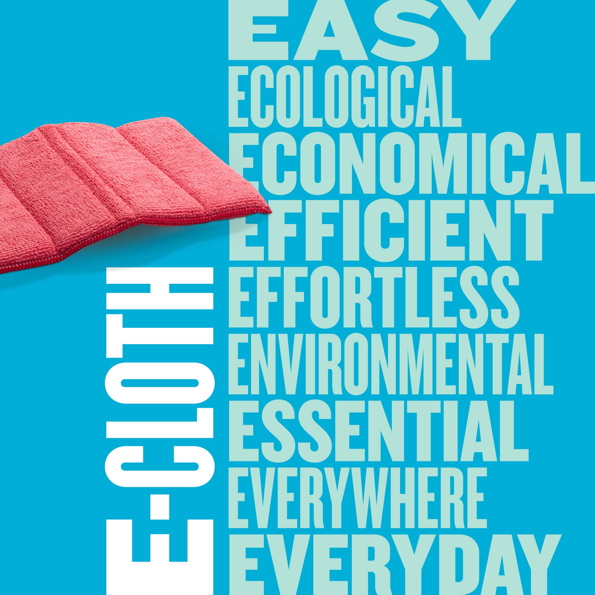 ECLOTH Cleaning Pad – Premium Microfiber Cloth for Streak-Free Cleaning | Perfect for Windows, Glass, Mirrors & Household Surfaces