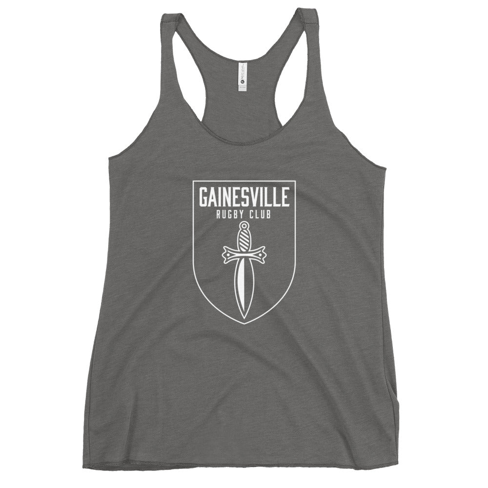 Gainesville Spartans RFC Women's Racerback Tank Top - Breathable Workout Shirt for Rugby Training & Gym Fitness