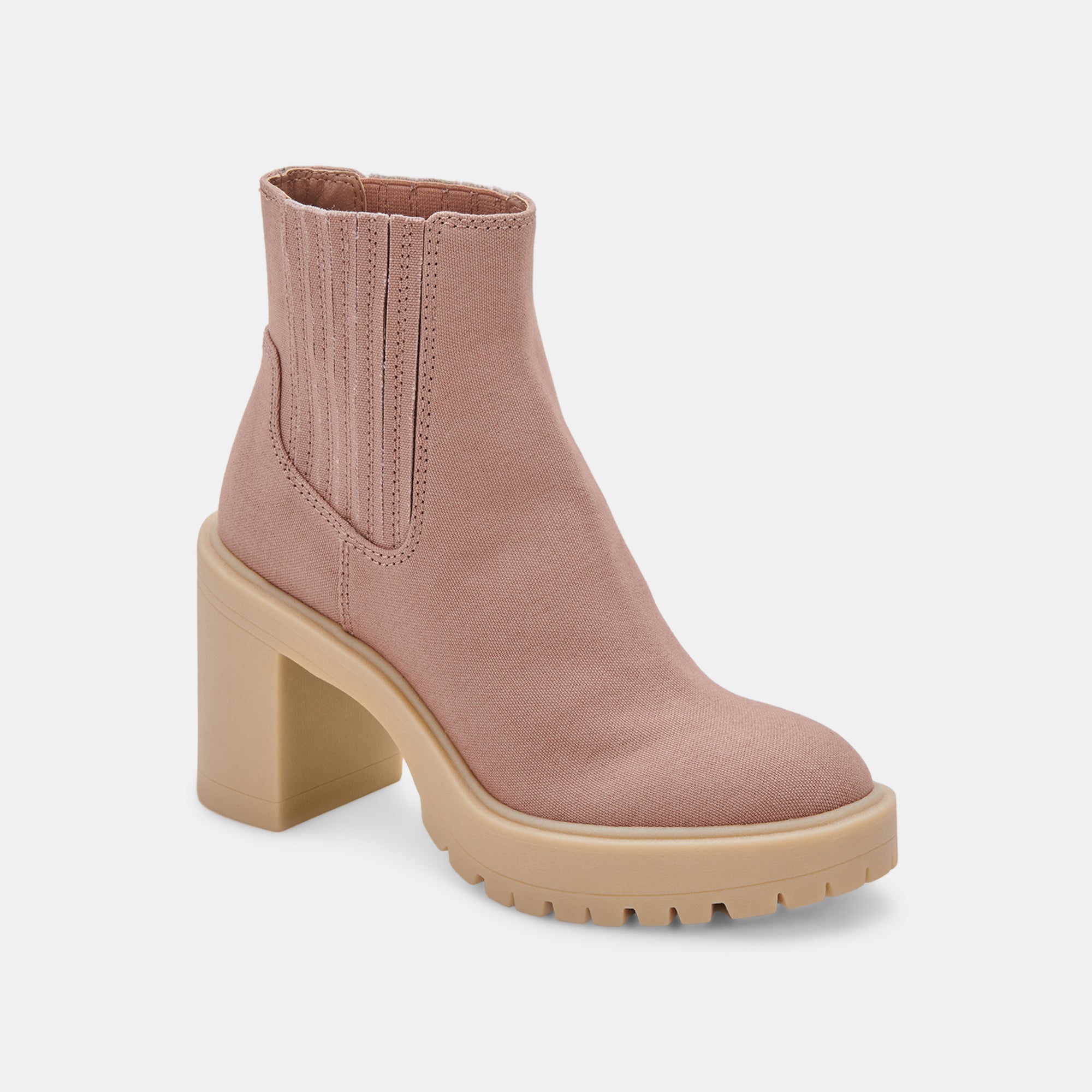 Cafe Canvas Caster Booties - Comfortable & Stylish Women's Shoes for Casual Wear, Work, and Everyday Outfits