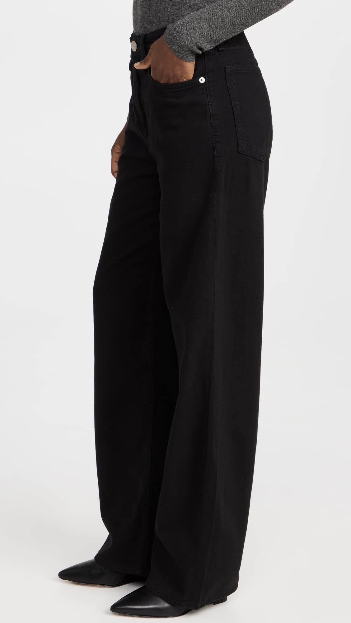 rag & bone Women's Featherweight Logan Jeans - Slim Fit Stretch Denim Pants for Everyday Comfort | Perfect for Work, Casual Outings & Travel