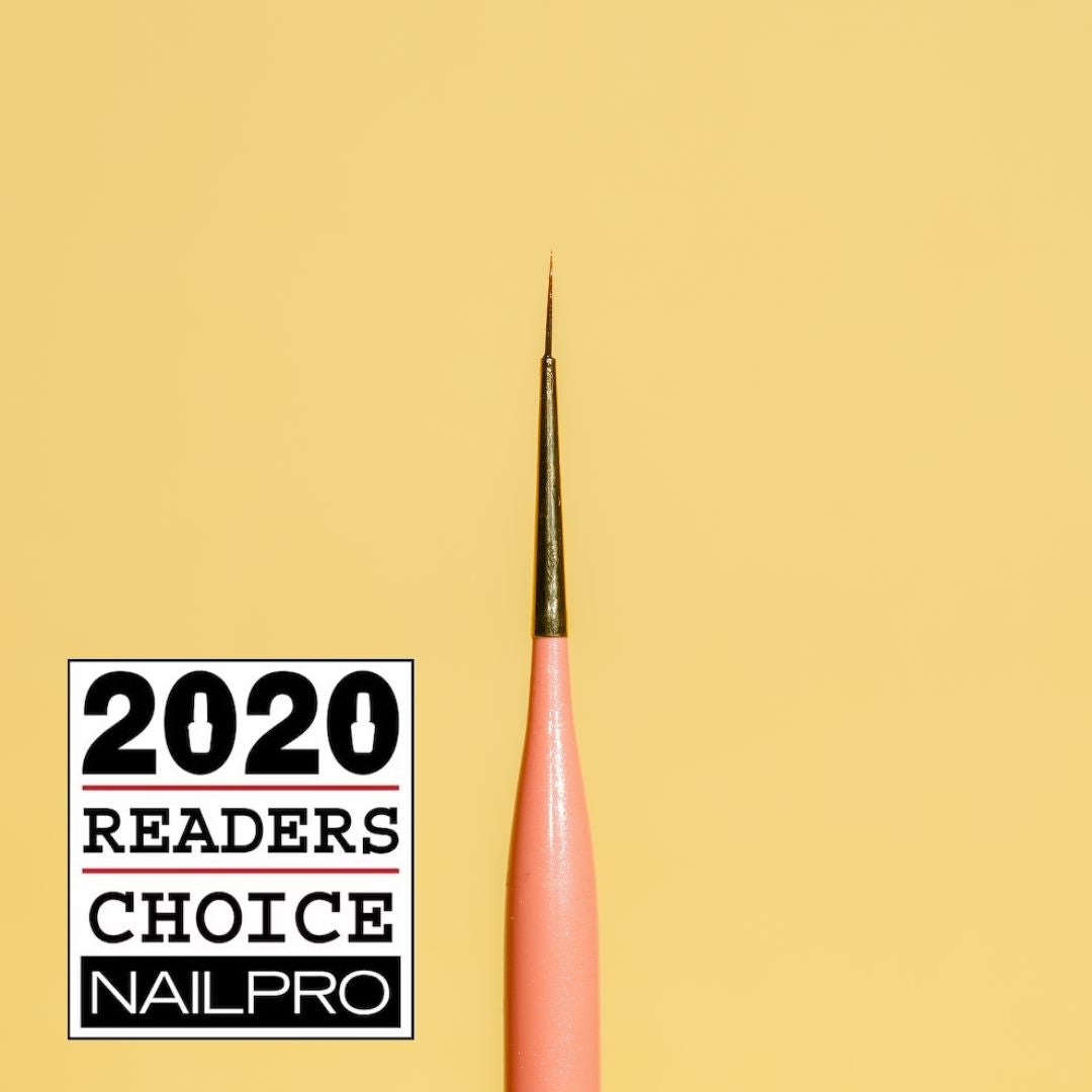 Professional Nail Art Brush Set with Free Travel Case - Perfect for Acrylic, Gel, and Dip Powder Nail Designs at Home or Salon