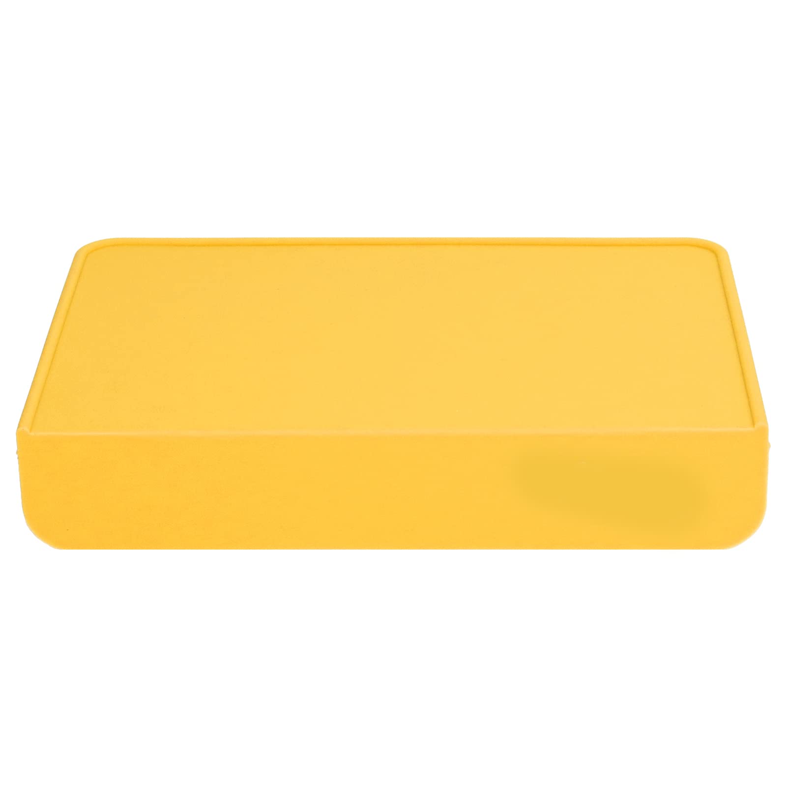 Premium Food-Grade Silicone Coffee Tamper Mat - Non-Slip Espresso Tamping Pad for Home Baristas & Coffee Shops (Yellow) | Perfect for Kitchen Countertops, Coffee Bars & Professional Brewing Stations