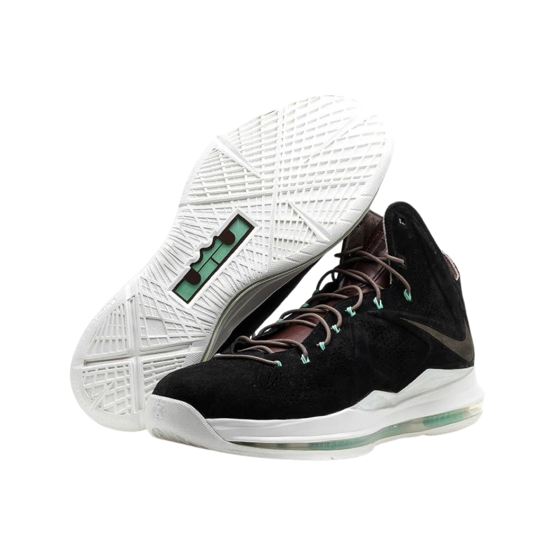 Nike LeBron 10 Basketball Shoes - Black Mint Colorway - High-Performance Hoops Sneakers for Men - Perfect for Court Play, Streetwear & Sneaker Collecting