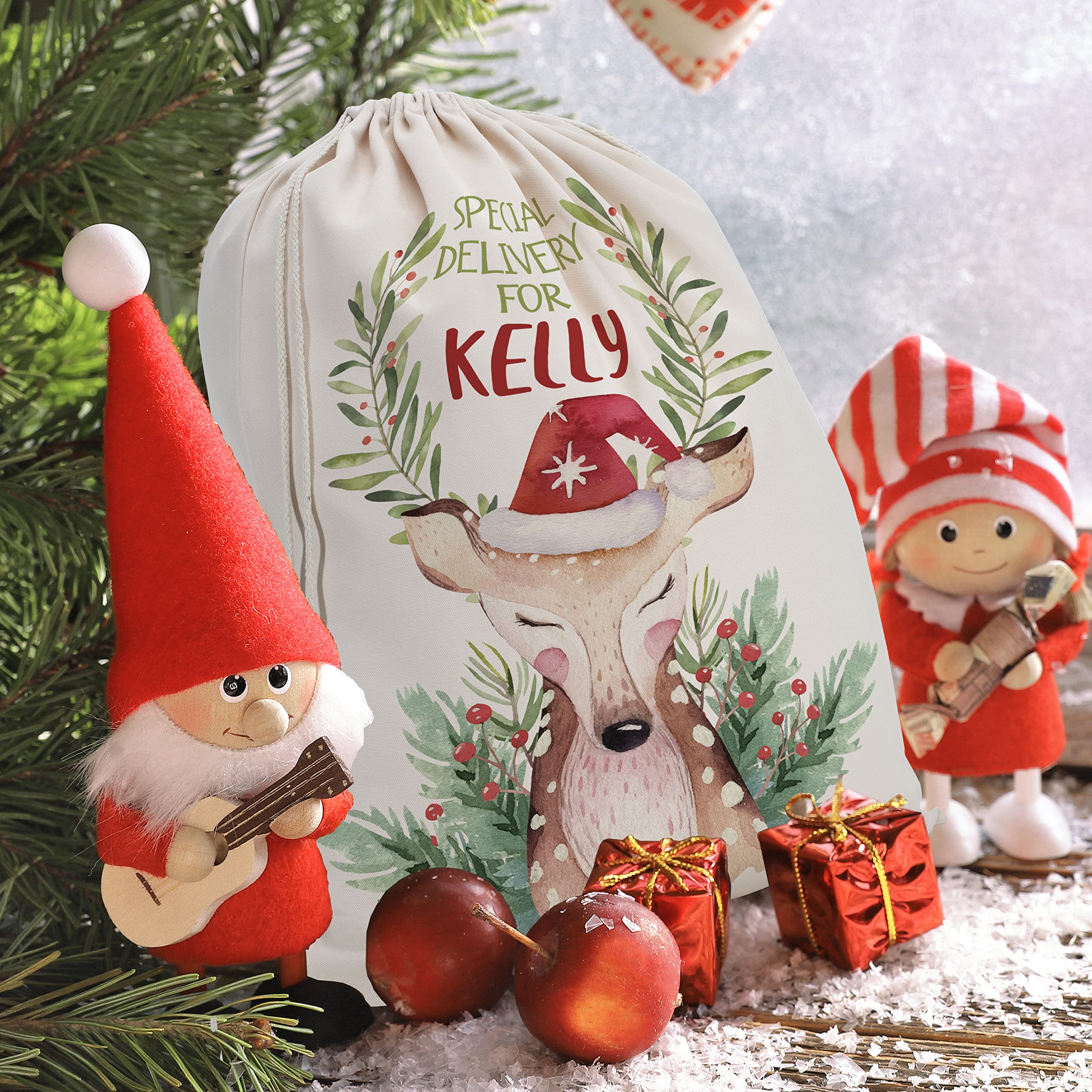 Custom Santa Sacks Set of 4 - 27