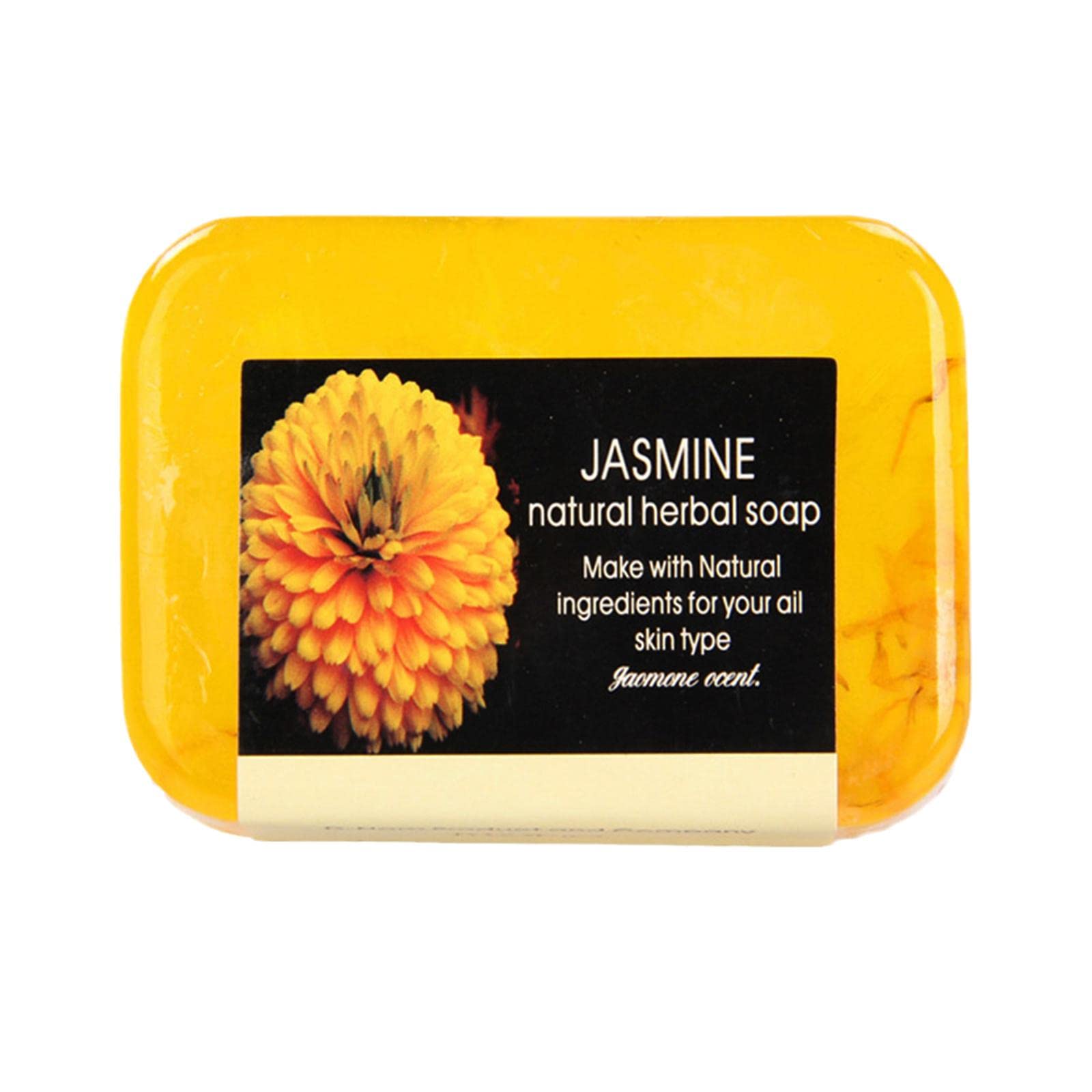 90g Natural Marigold Flower Essential Oil Handmade Soap - Aromatherapy, Skin Cleansing, Moisturizing & Whitening Face Soap (3PCS) - Perfect for Spa, Relaxation & Daily Skincare Routine