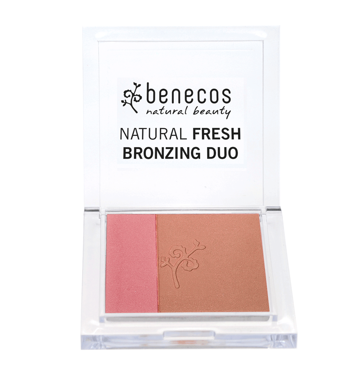 Benecos Natural Fresh Bronzing Duo - Ibiza Nights | Vegan & Cruelty-Free Makeup | Sun-Kissed Glow for Face & Body | Perfect for Summer Beach & Night Out Looks