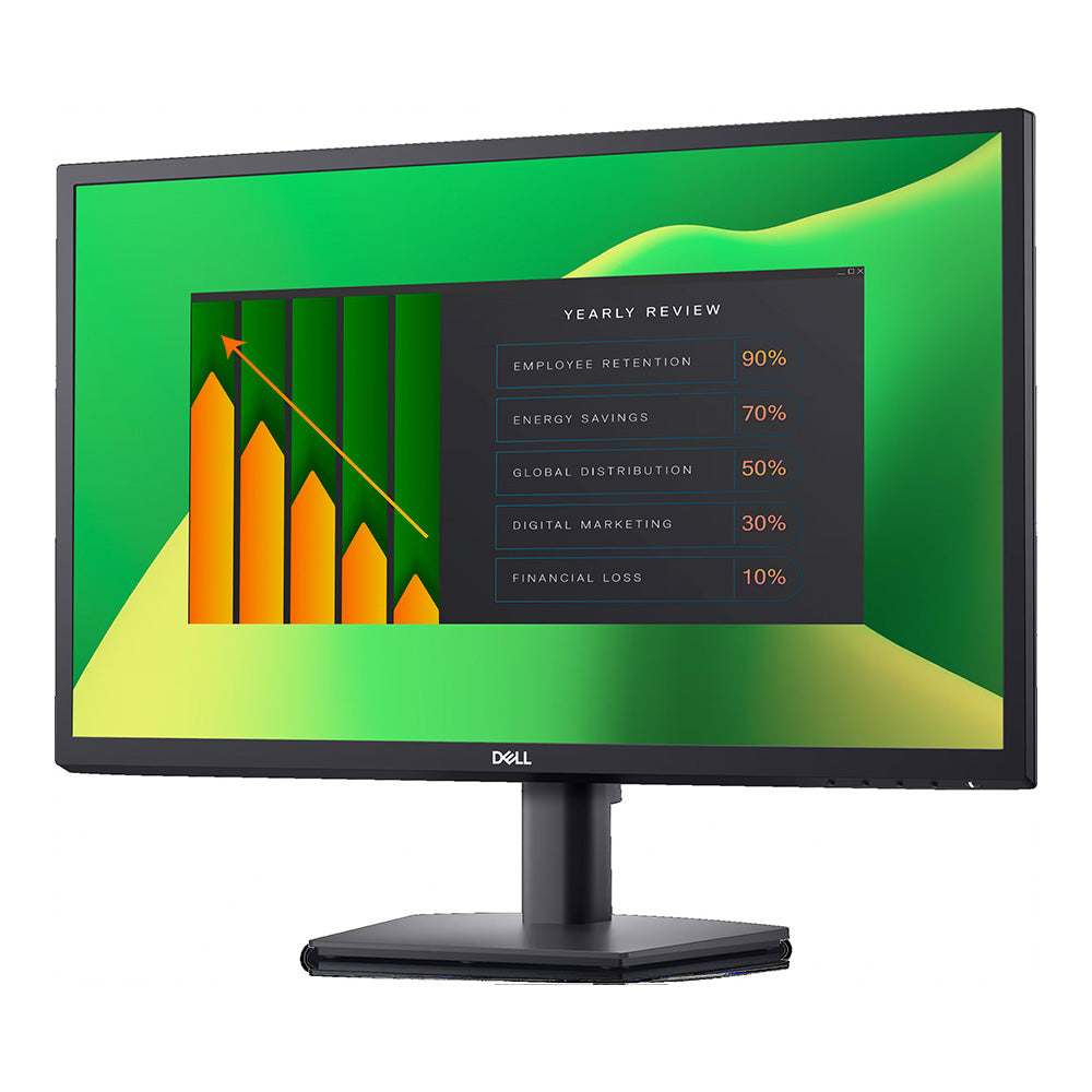 Dell E2423H 24 Inch Full HD 1080p Business Monitor - IPS Panel, VGA/HDMI Ports, Adjustable Stand for Office, Home & Gaming Setup