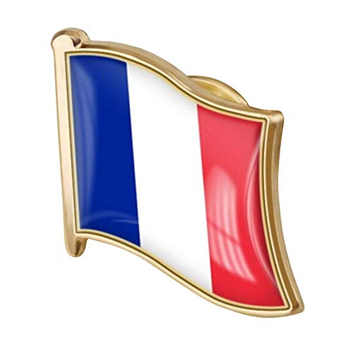 French Flag Brooch