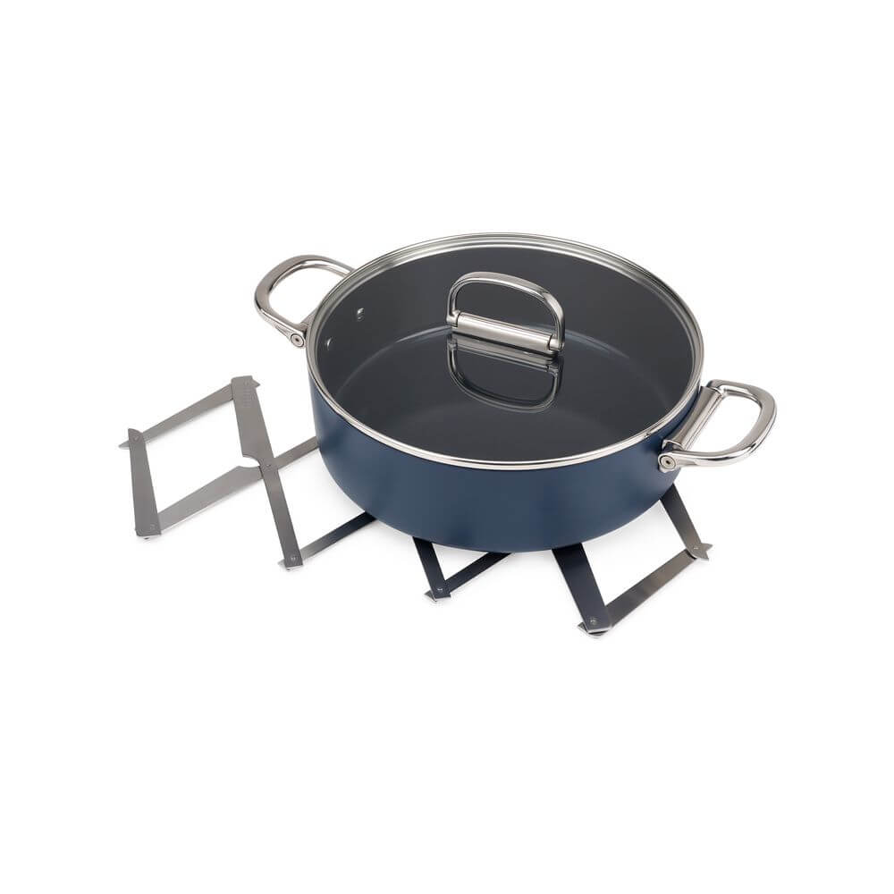 Joseph Joseph Space Expanding Trivet - Heat Resistant Silicone Foldable Trivet for Pots, Pans & Hot Dishes - Perfect for Kitchen, Dining Table & Outdoor BBQ Use