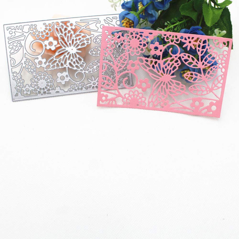 Premium Carbon Steel Butterfly Metal Cutting Dies for Card Making, Scrapbooking & DIY Crafts - ZECNG Embossing Stencils for Paper Crafting, Photo Album Decor, Gift Making (22-Piece Set) - Perfect for Handmade Cards, Invitations, and Home Decor Projects