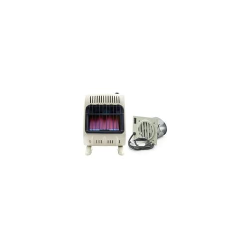 Mr. Heater 20K-30K BTU Natural Gas Heater with Blower - Powerful Indoor/Outdoor Heating for Garages, Workshops & Patios