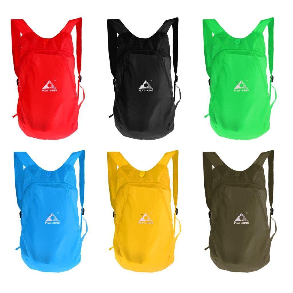 Foldable Waterproof Lightweight Travel Backpack - Army Green Daypack for Hiking, Camping & Airplane Carry-On | Compact & Packable