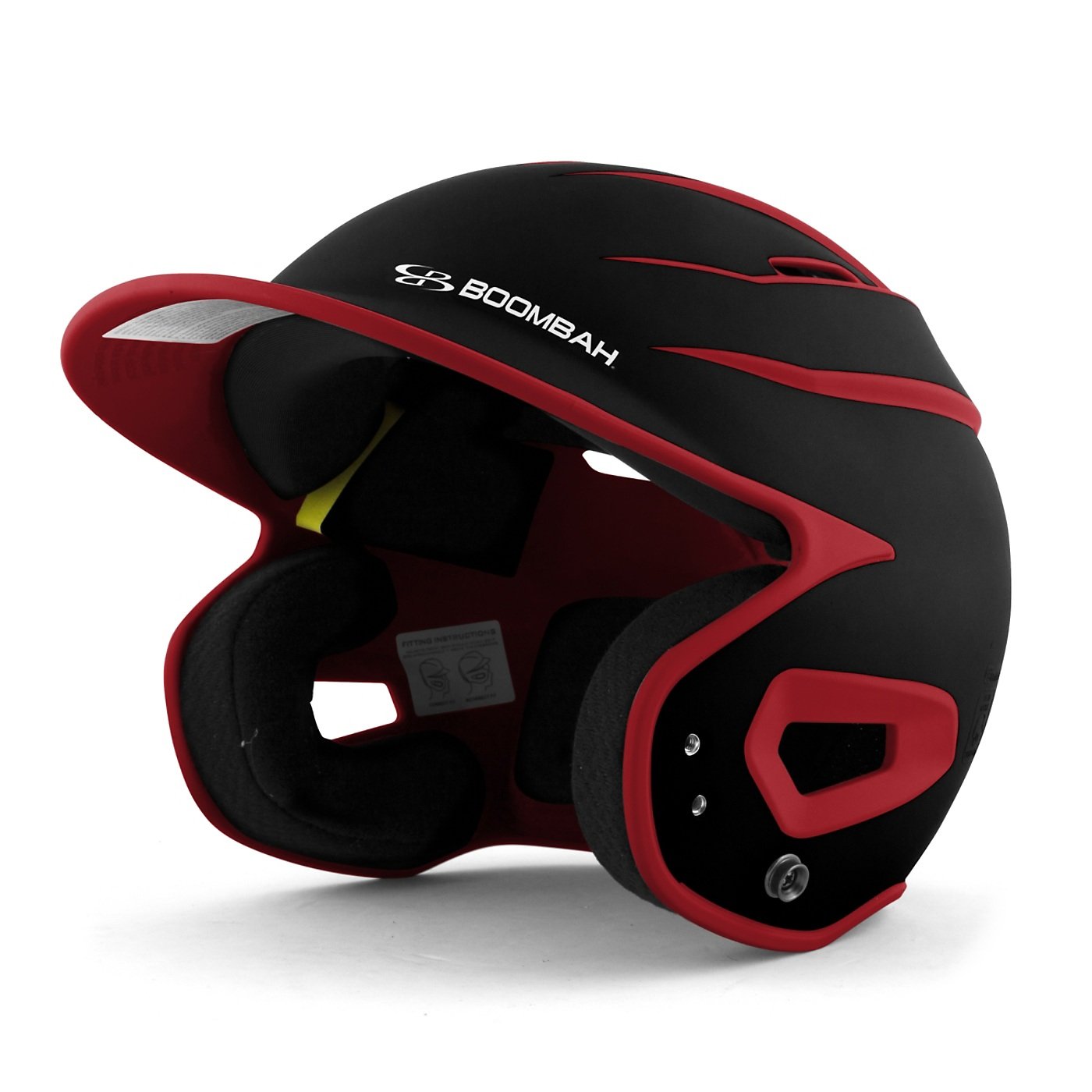 Boombah DEFCON Baseball & Softball Helmet - Lightweight Sleek Design, Multiple Colors & 2 Sizes - Perfect for Youth & Adult Players in Games & Practice