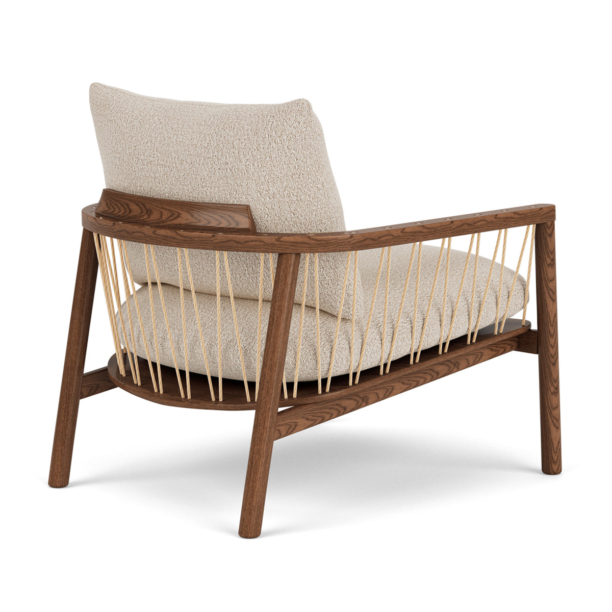 Enzo Boucle Armchair - Modern Velvet Upholstered Accent Chair for Living Room, Bedroom & Office - Stylish Comfortable Seating for Home Decor