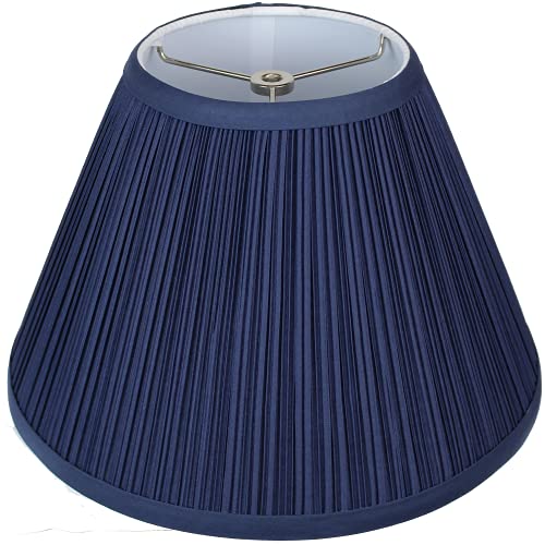 Pleated Mushroom Navy Blue